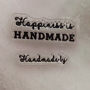 Black Home Design Stamps - Happiness is Handmade
